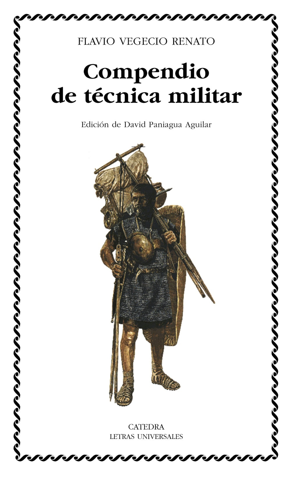 Compendio de técnica militar, de Vegecio Renato, Flavio | portada del libro
