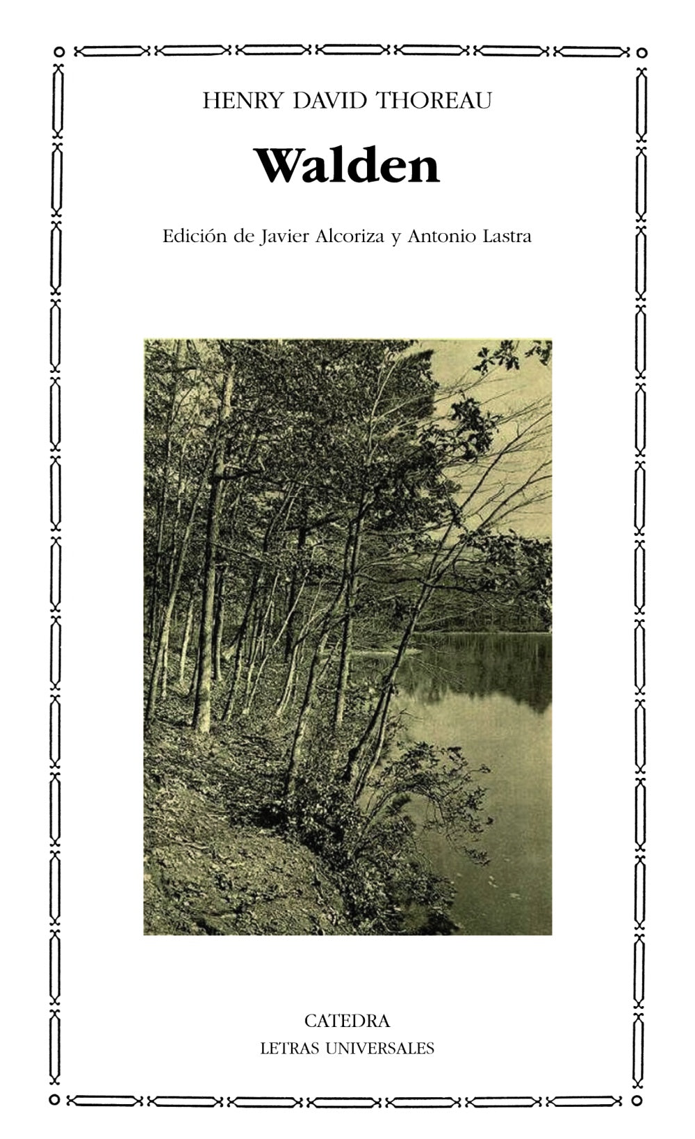 Walden, de Thoreau, Henry D. | portada del libro