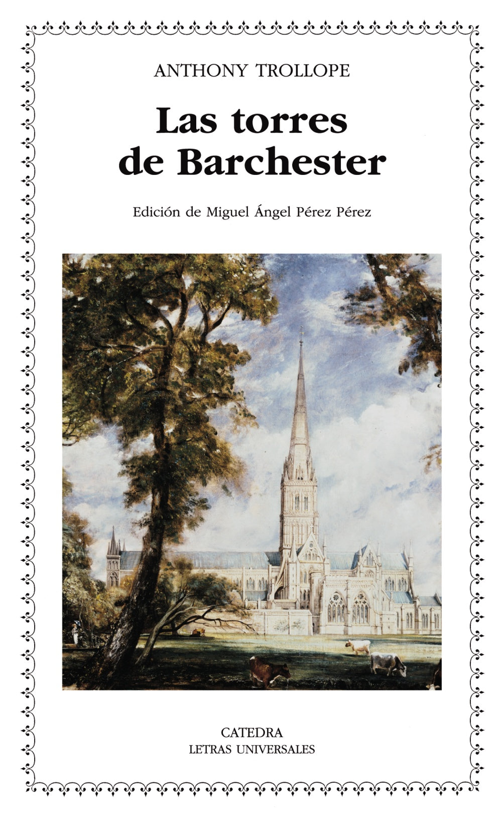 Las torres de Barchester, de Trollope, Anthony | portada del libro