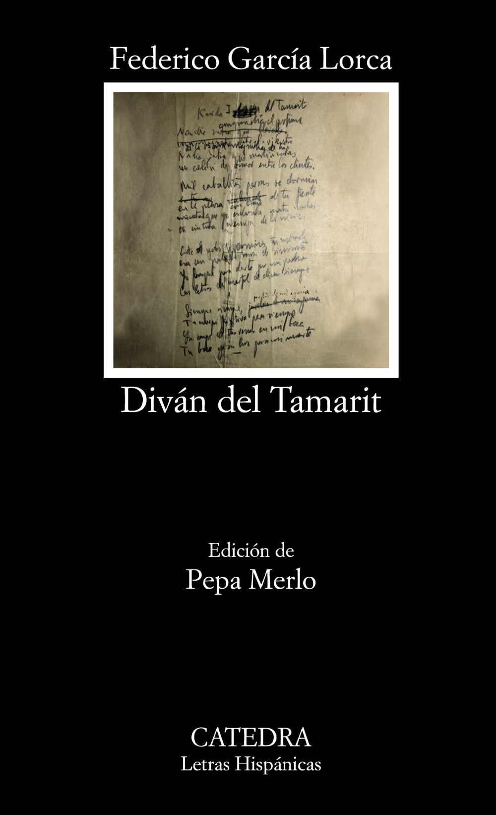 Diván del Tamarit, de García Lorca, Federico | portada del libro