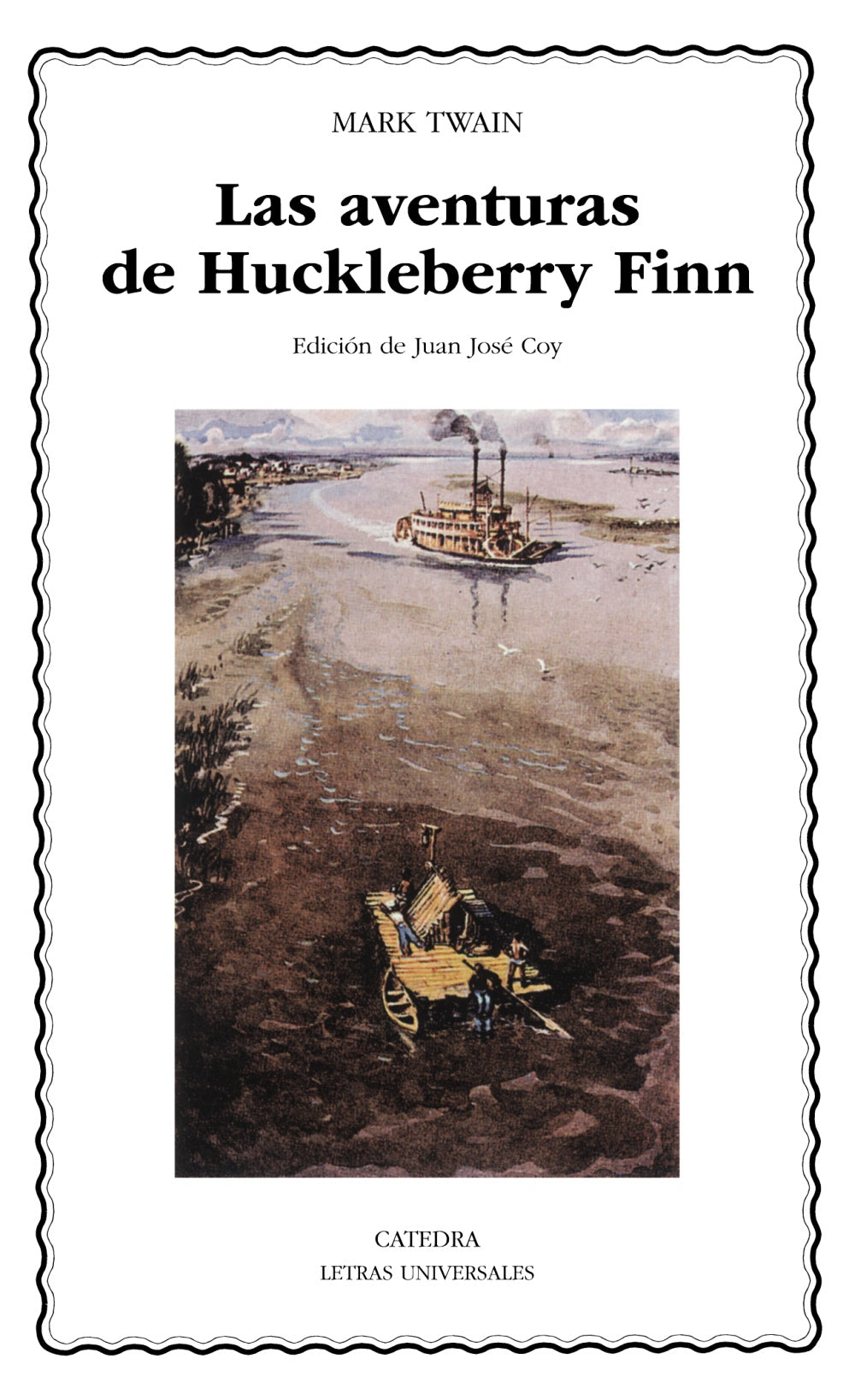 Las aventuras de Huckleberry Finn, de Twain, Mark | portada del libro