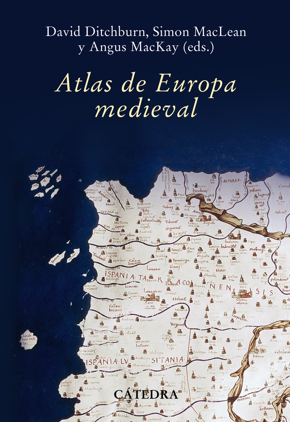 Atlas de Europa medieval, de MacKay, Angus | portada del libro