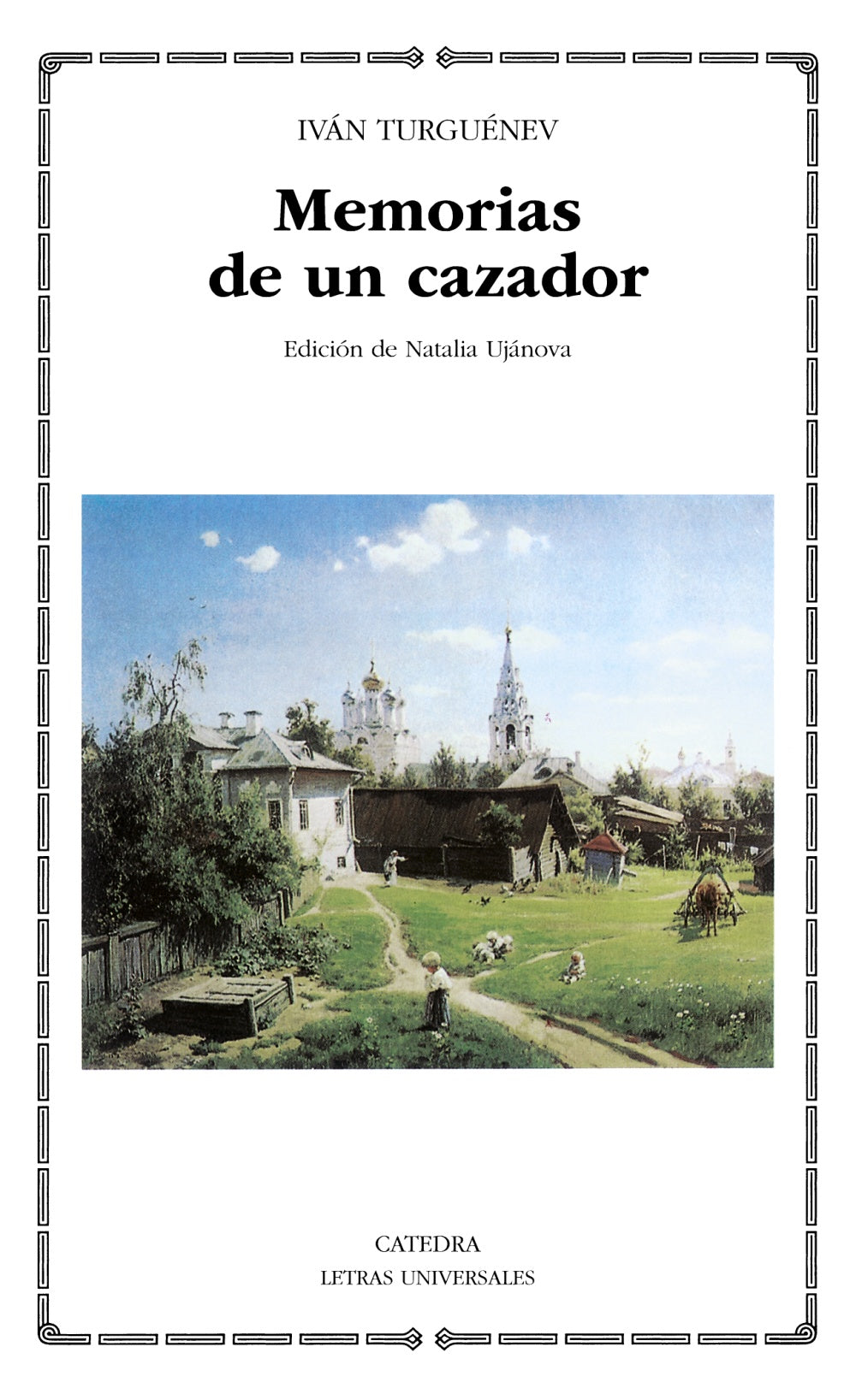 Memorias de un cazador, de Turguénev, Iván | portada del libro