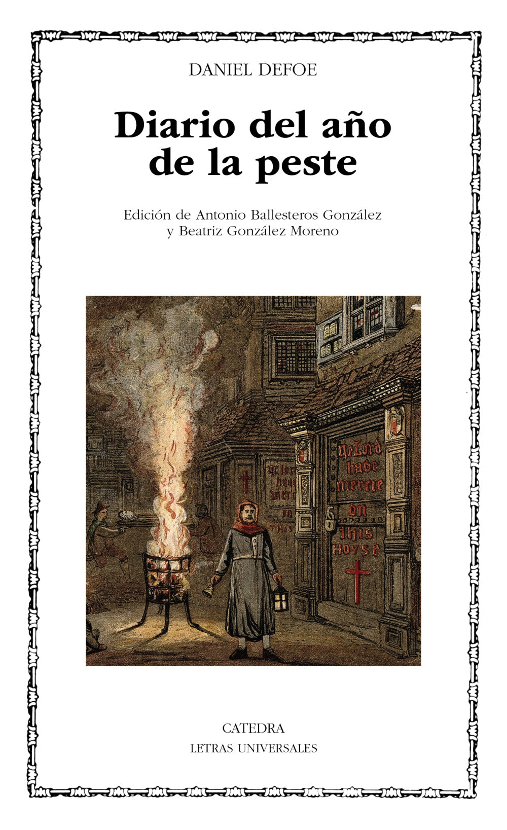 Diario del año de la peste, de Defoe, Daniel | portada del libro