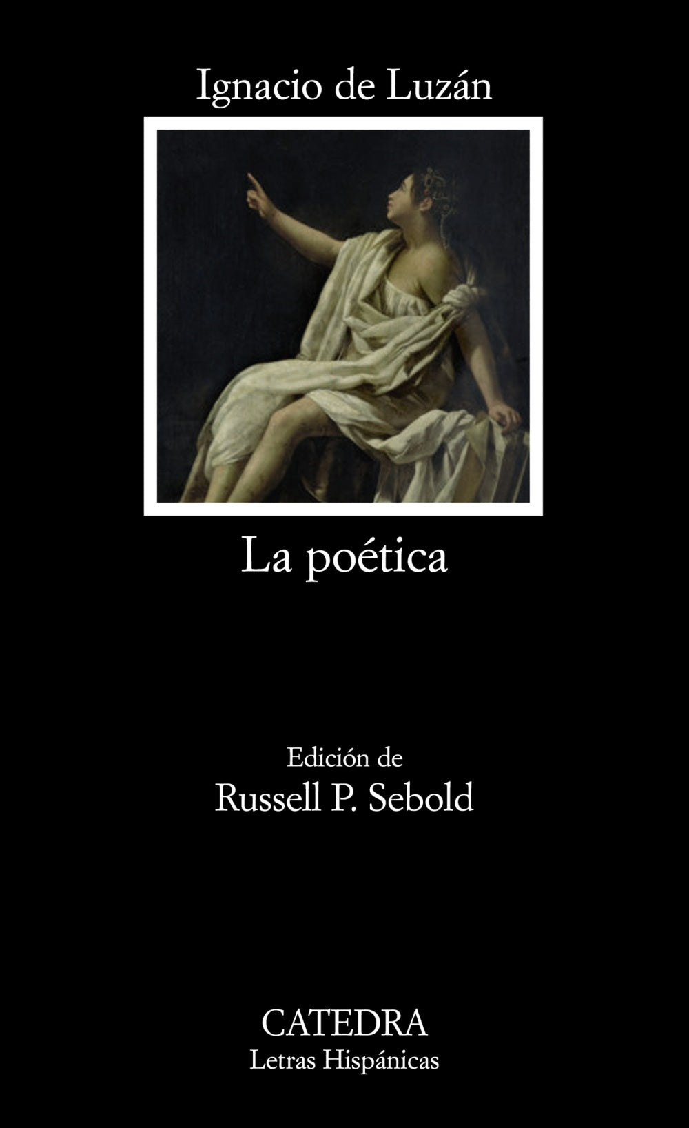 La poética o reglas de la poesía en general, y de sus principales especies, de Luzán, Ignacio de | portada del libro