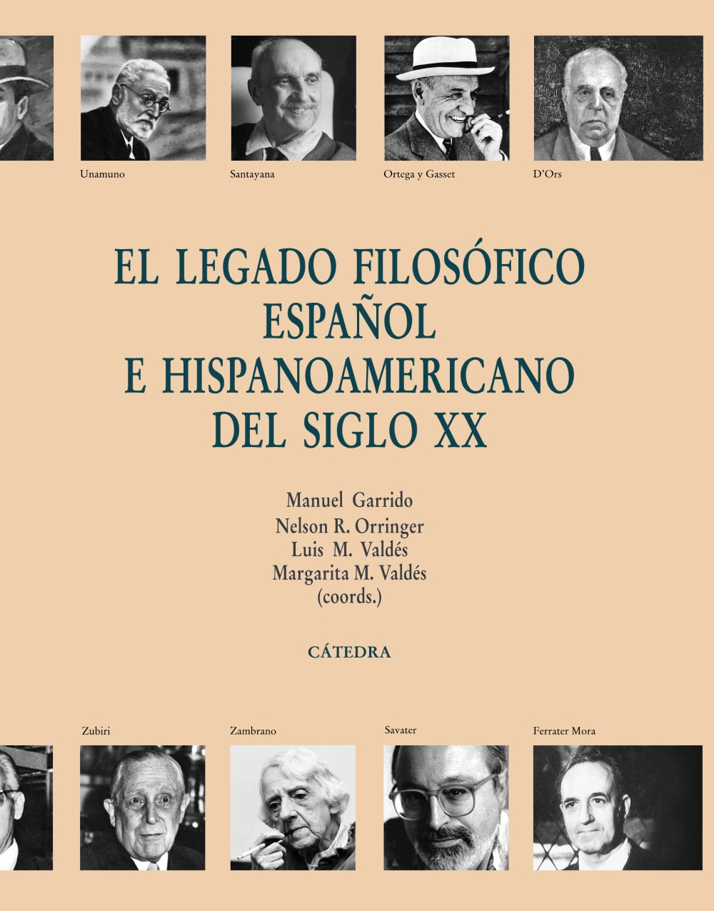 El legado filosófico español e hispanoamericano del siglo XX, de Varios | portada del libro