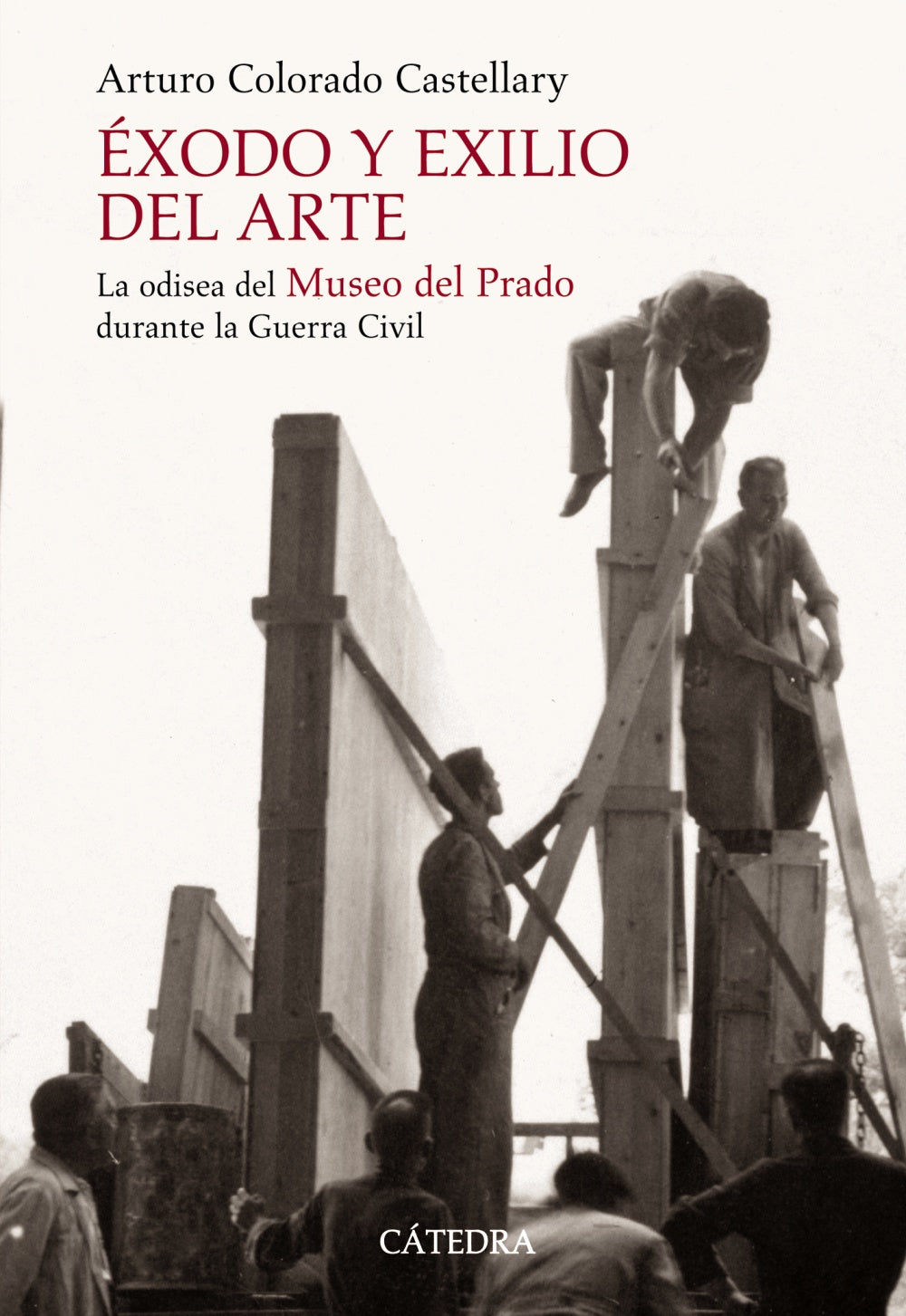 Éxodo y exilio del arte, de Colorado, Arturo | portada del libro