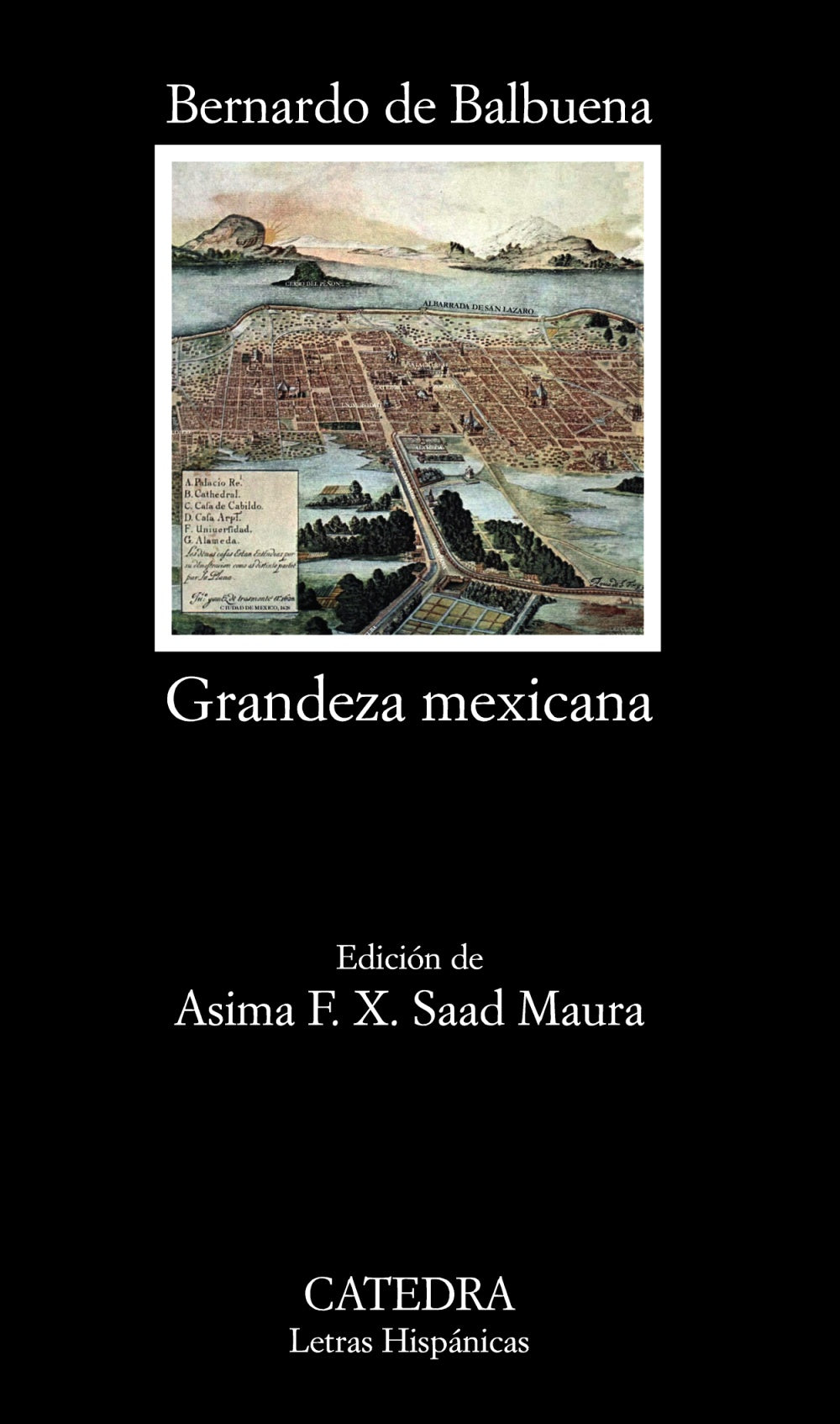 Grandeza mexicana, de Balbuena, Bernardo de | portada del libro