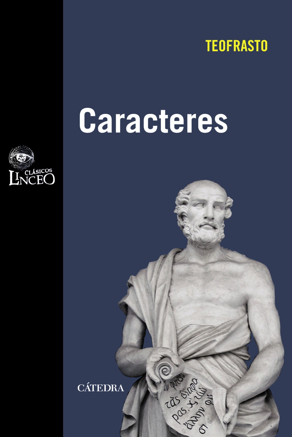 Caracteres, de Teofrasto | portada del libro