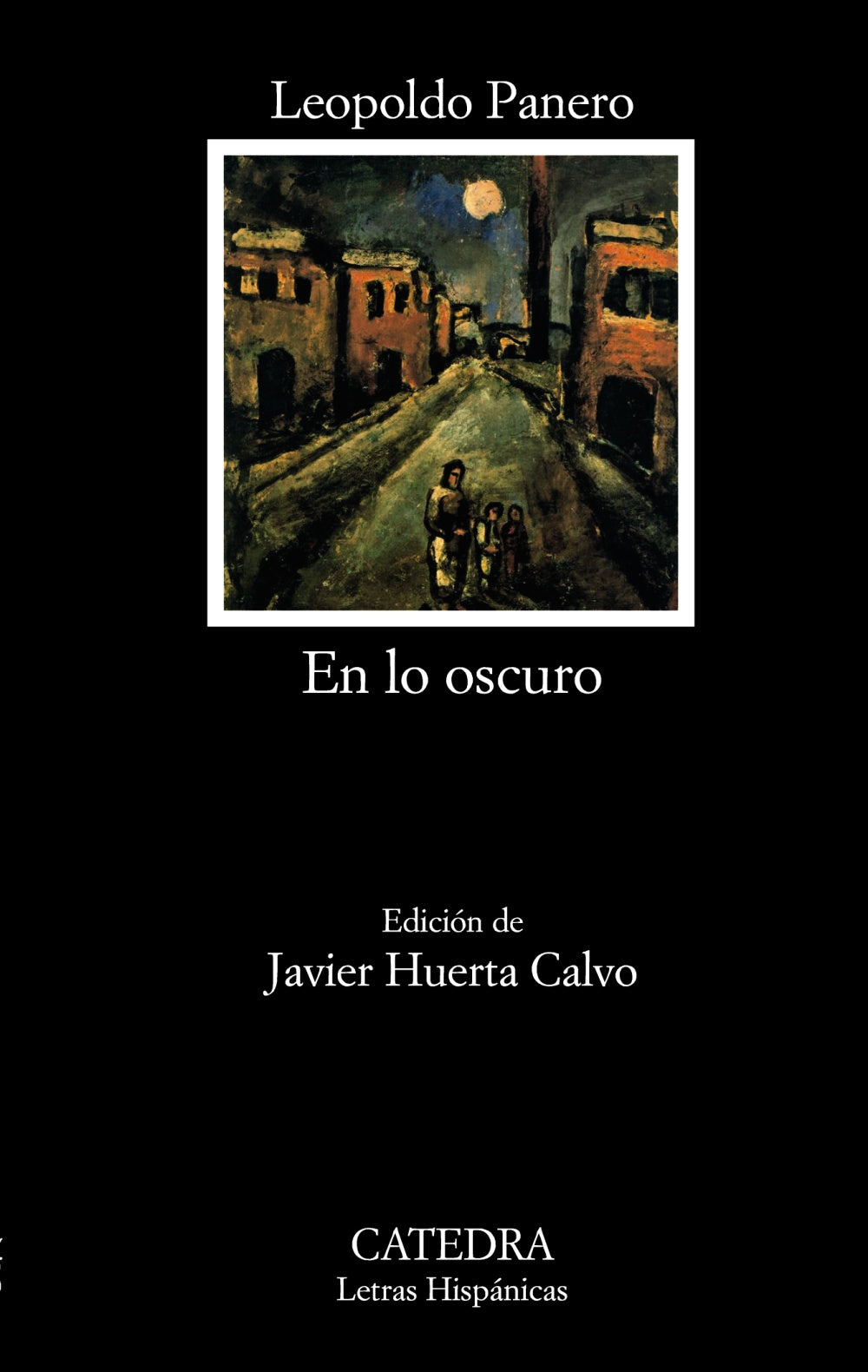 En lo oscuro, de Panero, Leopoldo | portada del libro