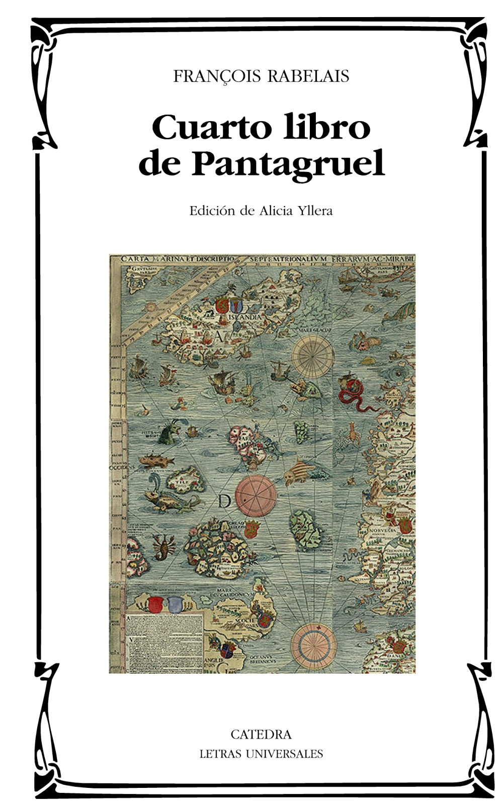 Cuarto libro de Pantagruel, de Rabelais, François | portada del libro