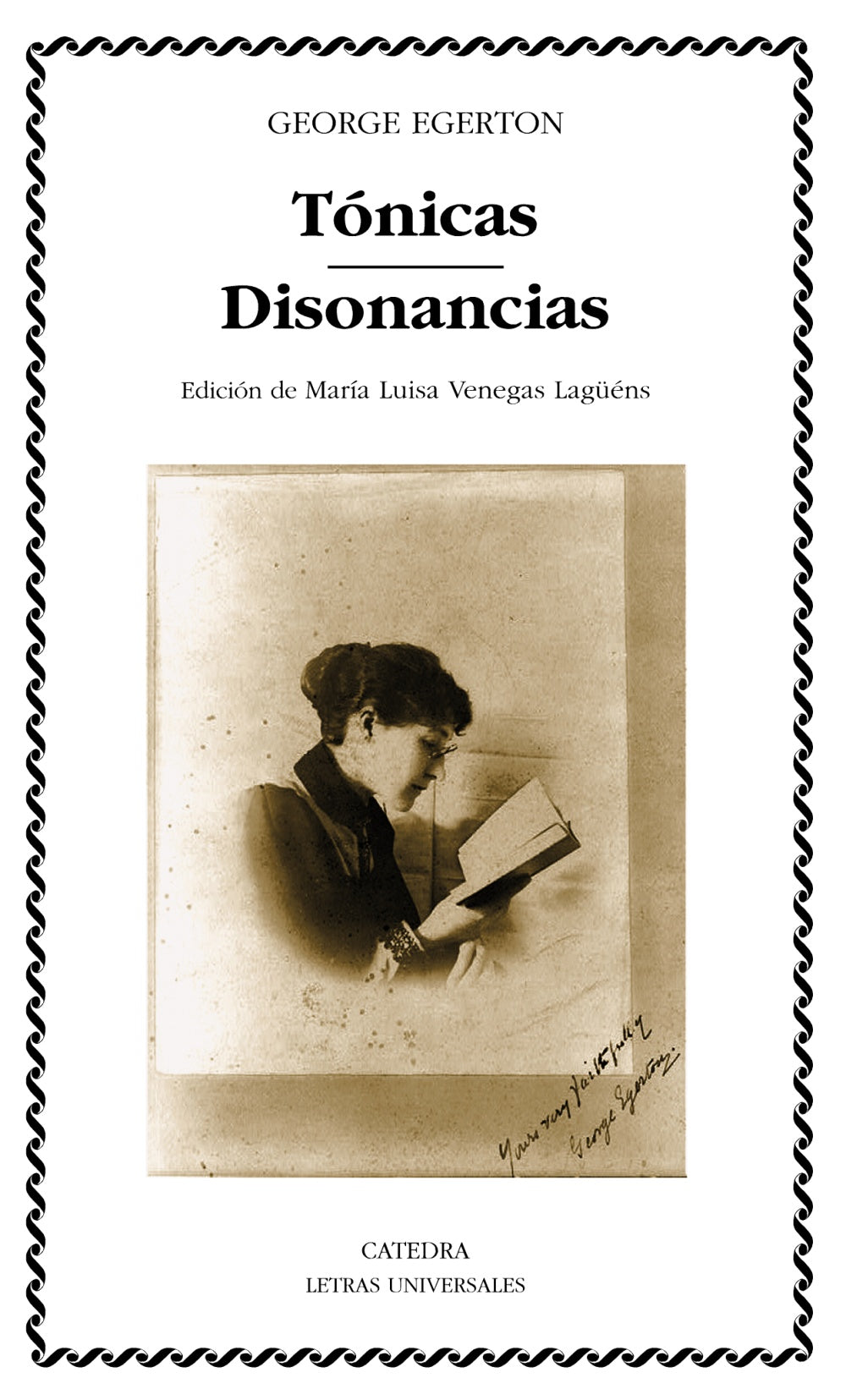 Tónicas; Disonancias, de Egerton, George | portada del libro