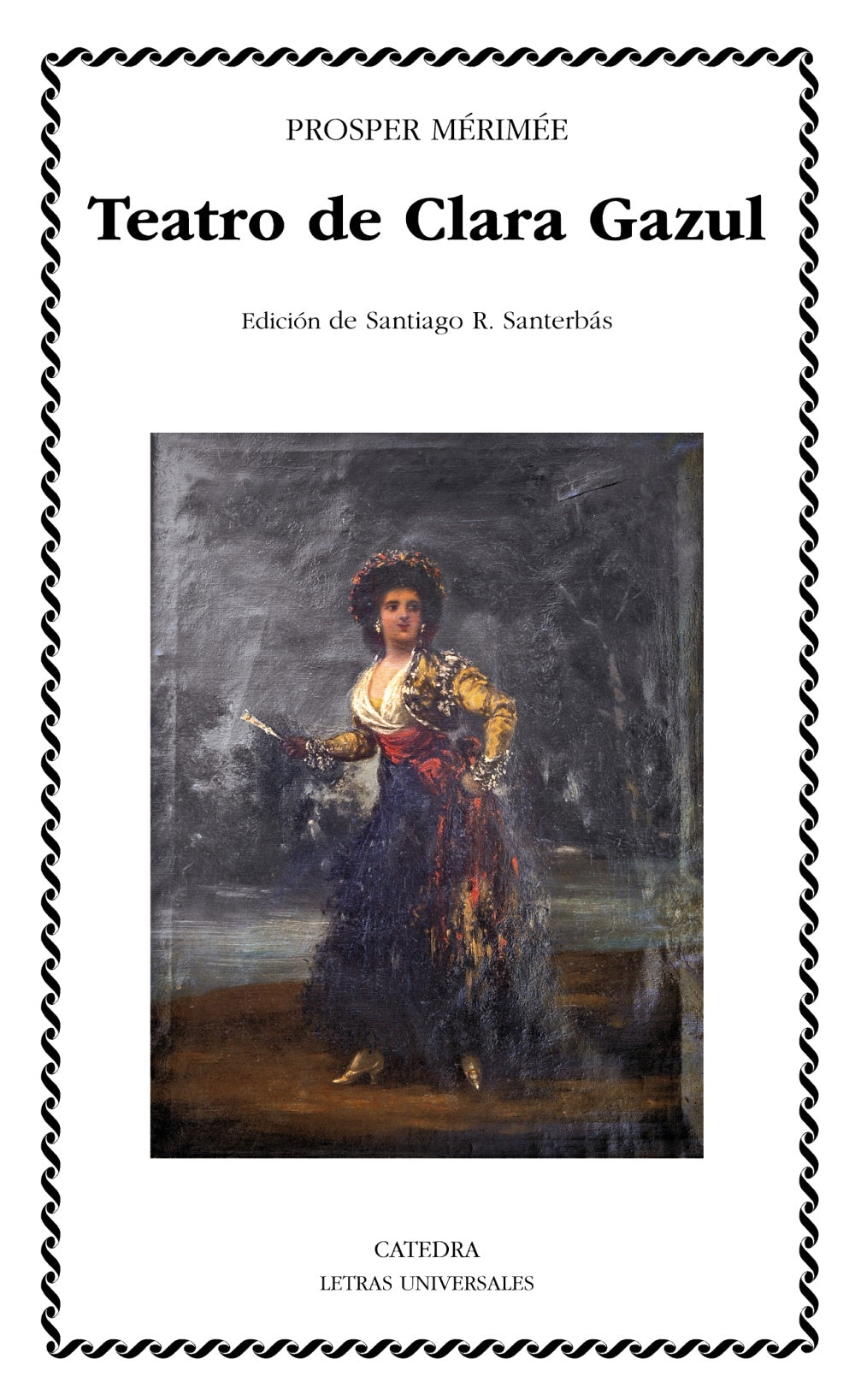 Teatro de Clara Gazul, de Mérimée, Prosper | portada del libro