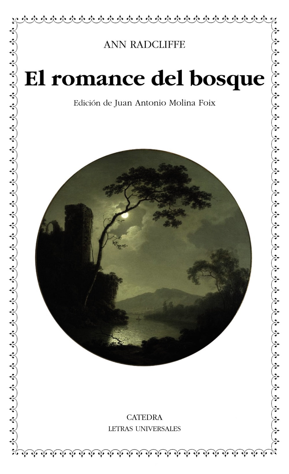 El romance del bosque, de Radcliffe, Ann | portada del libro