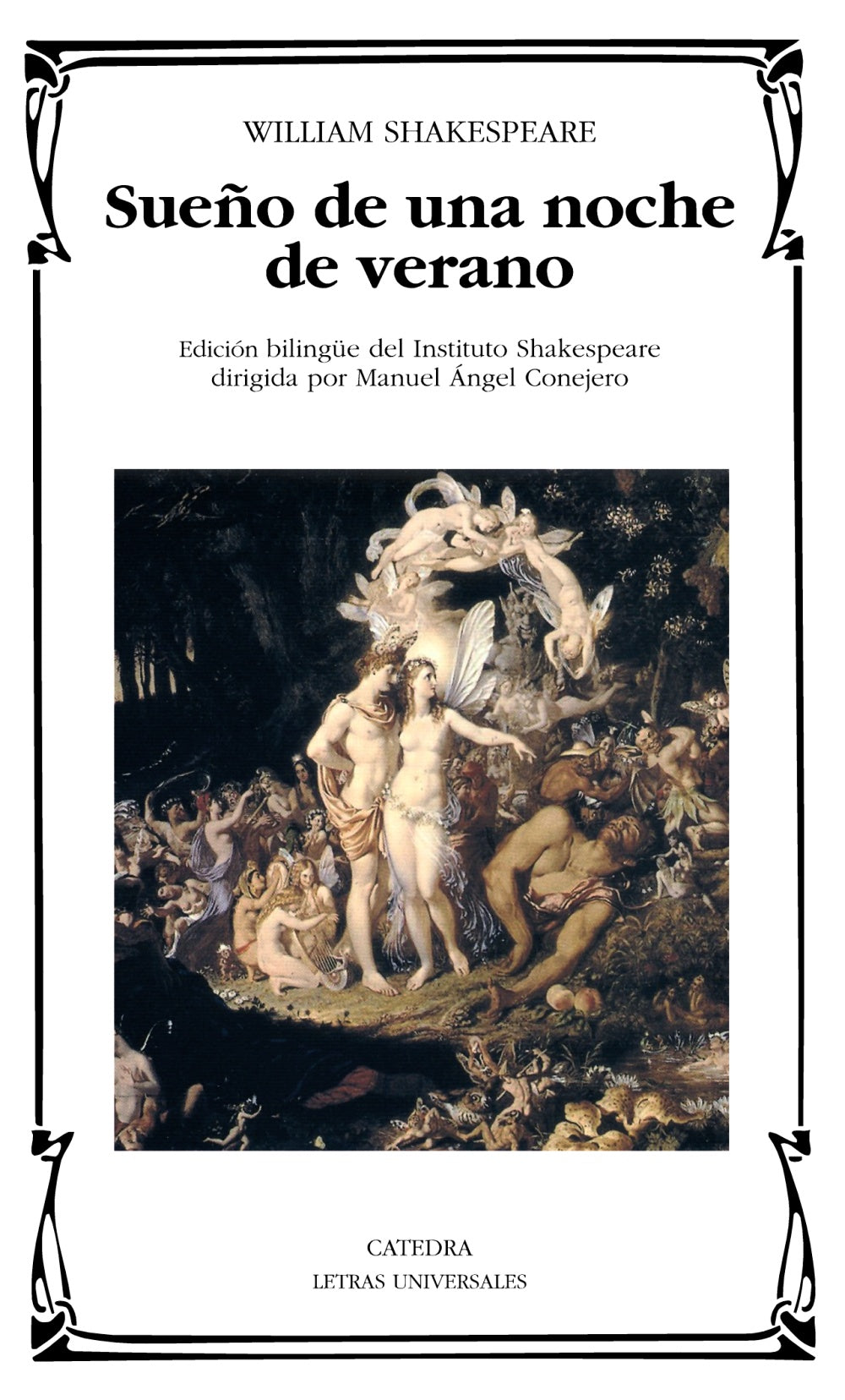 Sueño de una noche de verano, de Shakespeare, William | portada del libro