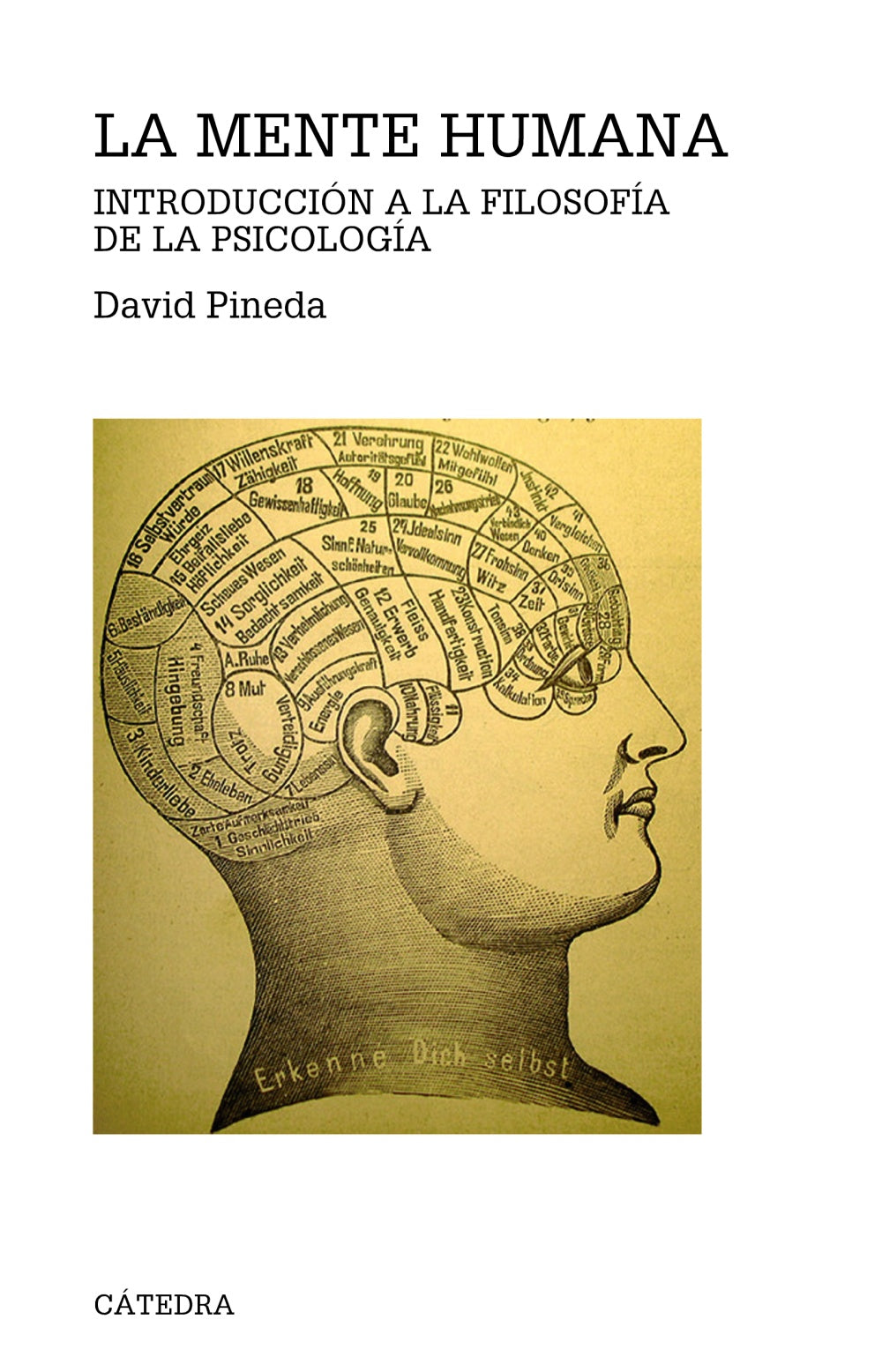 La mente humana, de Pineda Oliva, David | portada del libro