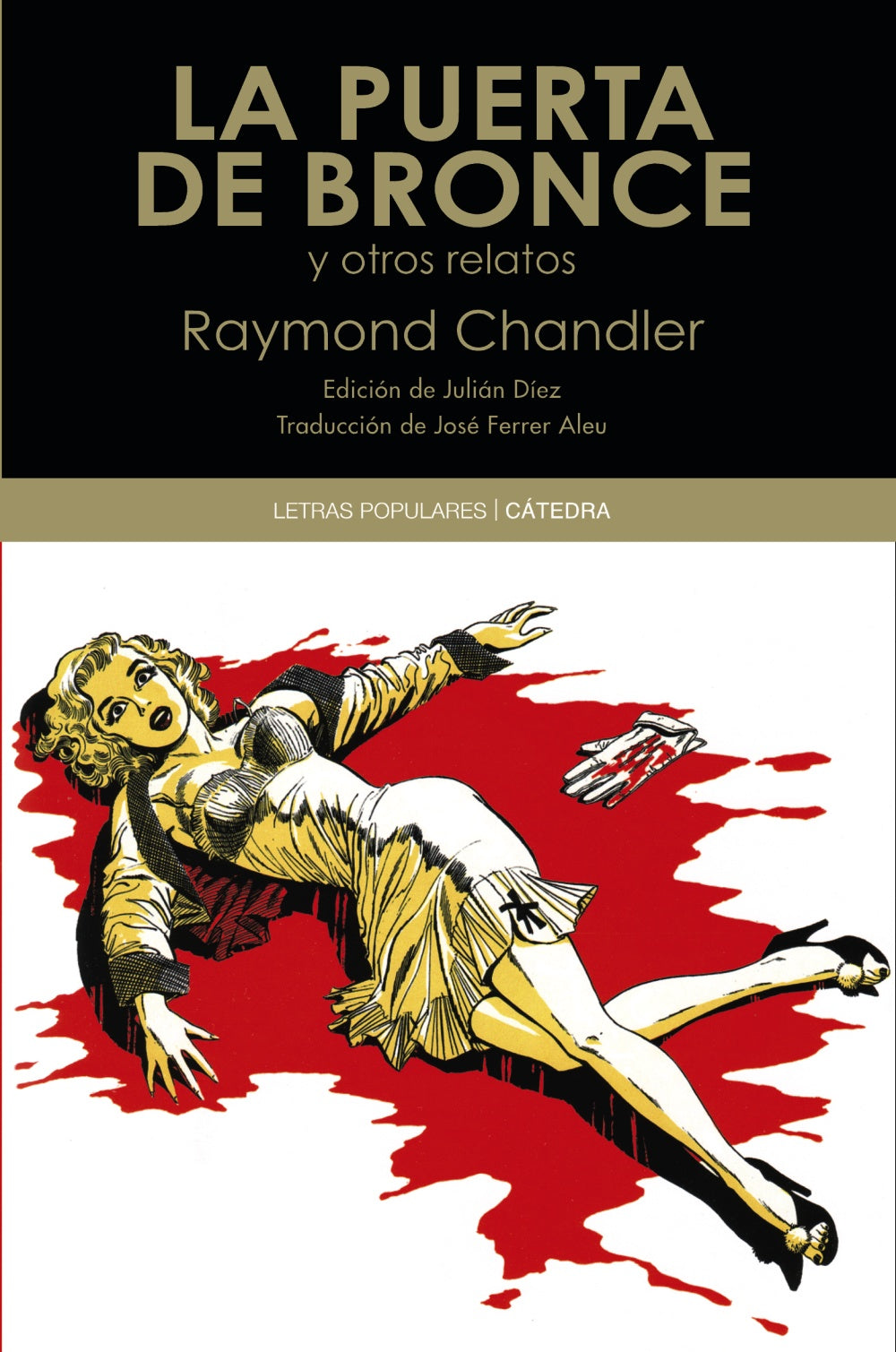 La puerta de bronce y otros relatos, de Chandler, Raymond | portada del libro