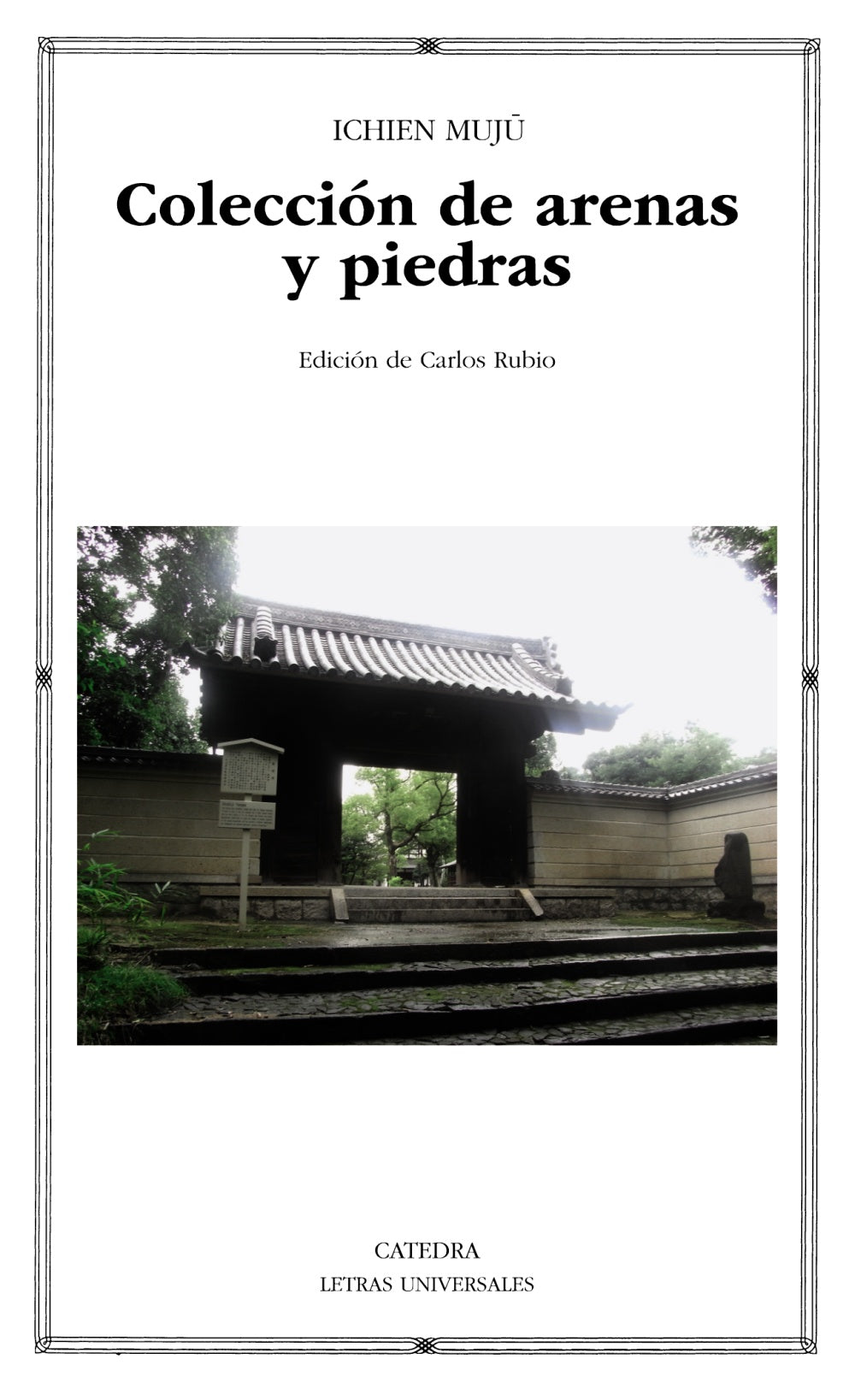 Colección de arenas y piedras, de Muju, Ichien | portada del libro