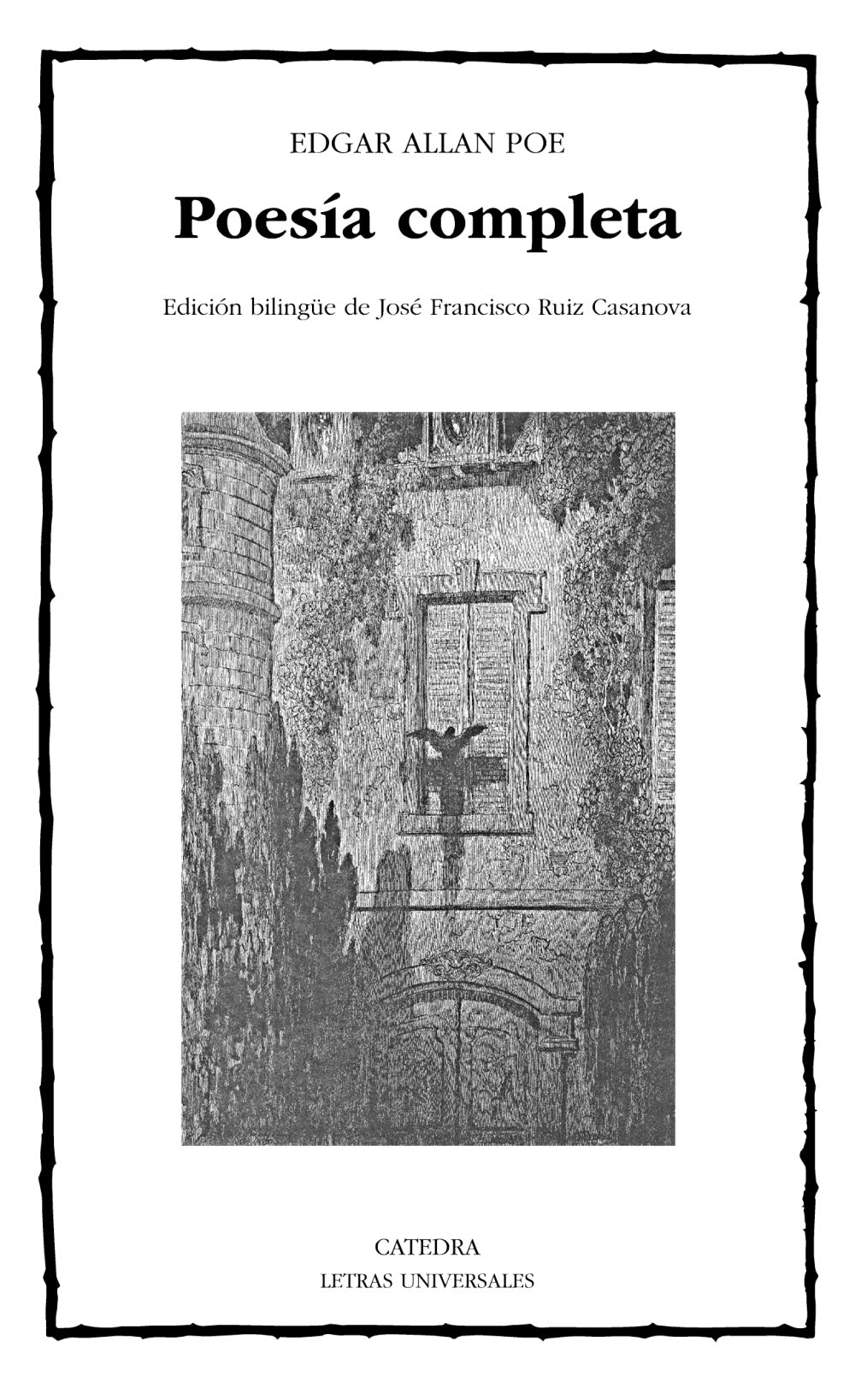 Poesía completa, de Poe, Edgar Allan | portada del libro