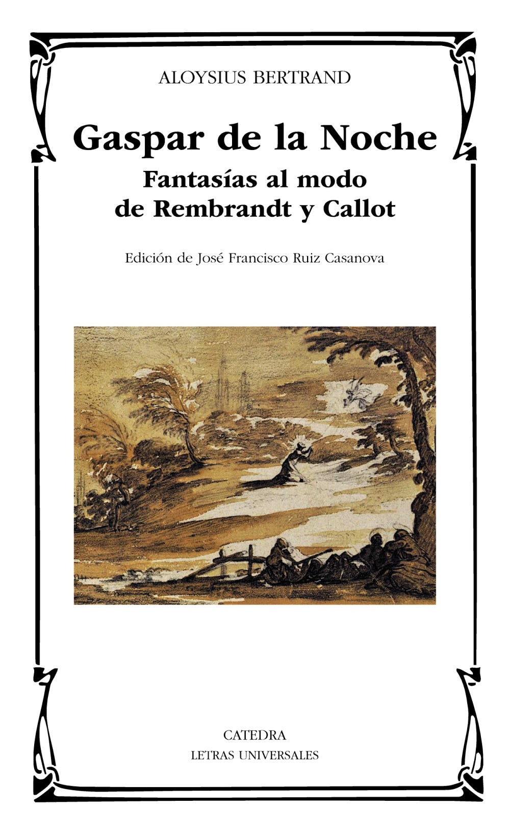 Gaspar de la Noche, de Bertrand, Aloysius | portada del libro
