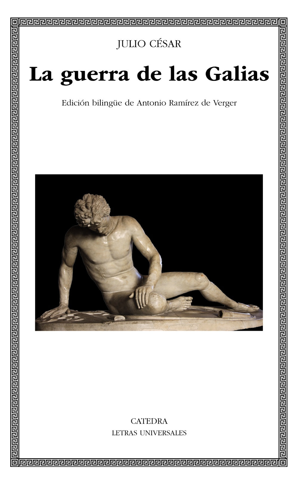 La guerra de las Galias, de Julio César | portada del libro