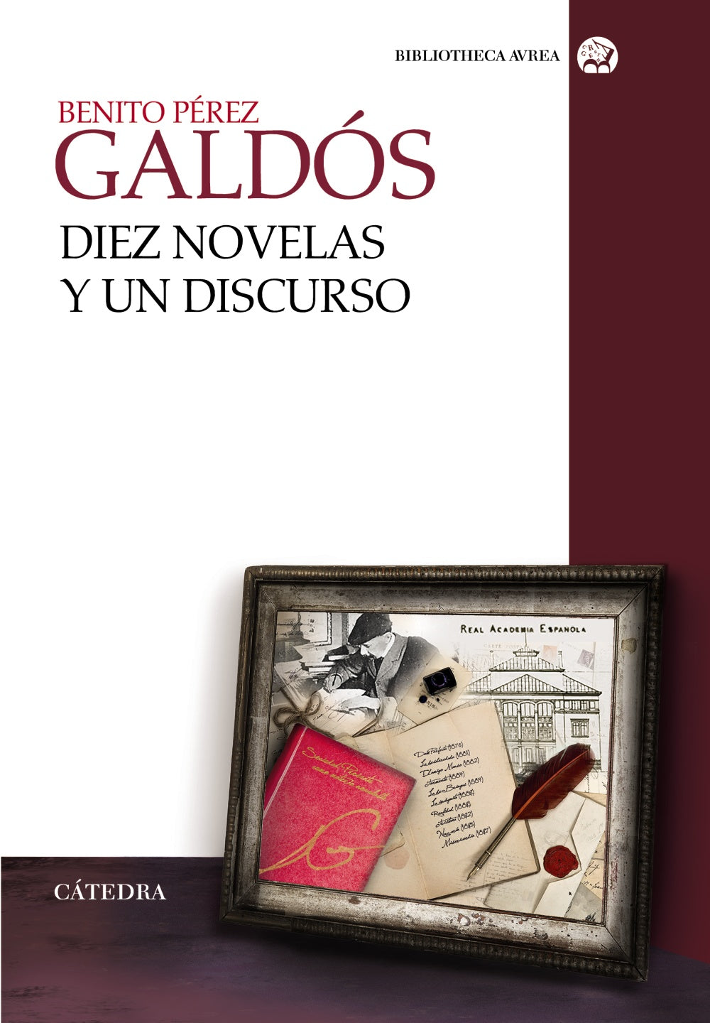 Diez novelas y un discurso, de Pérez Galdós, Benito | portada del libro