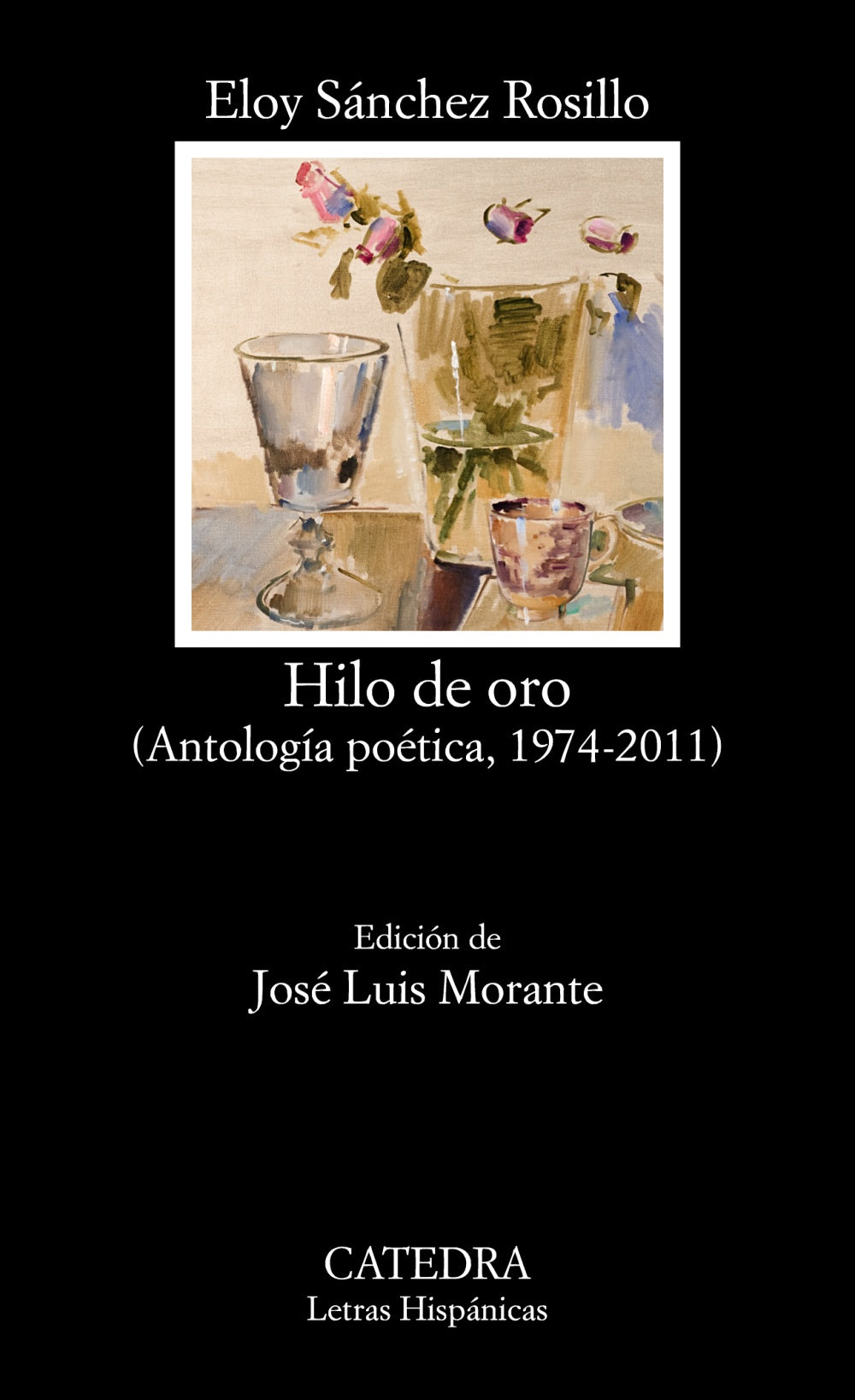 Hilo de oro, de Sánchez Rosillo, Eloy | portada del libro