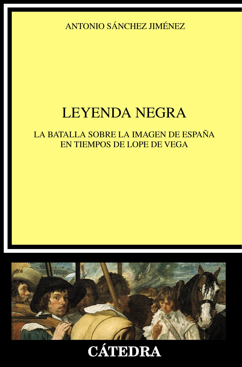 Leyenda negra, de Sánchez Jiménez, Antonio | portada del libro