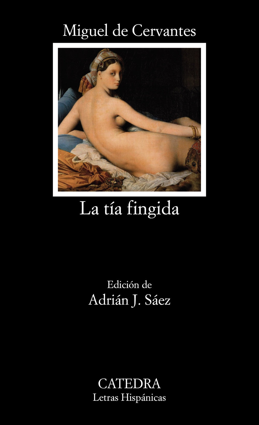 La tía fingida, de Cervantes, Miguel de | portada del libro
