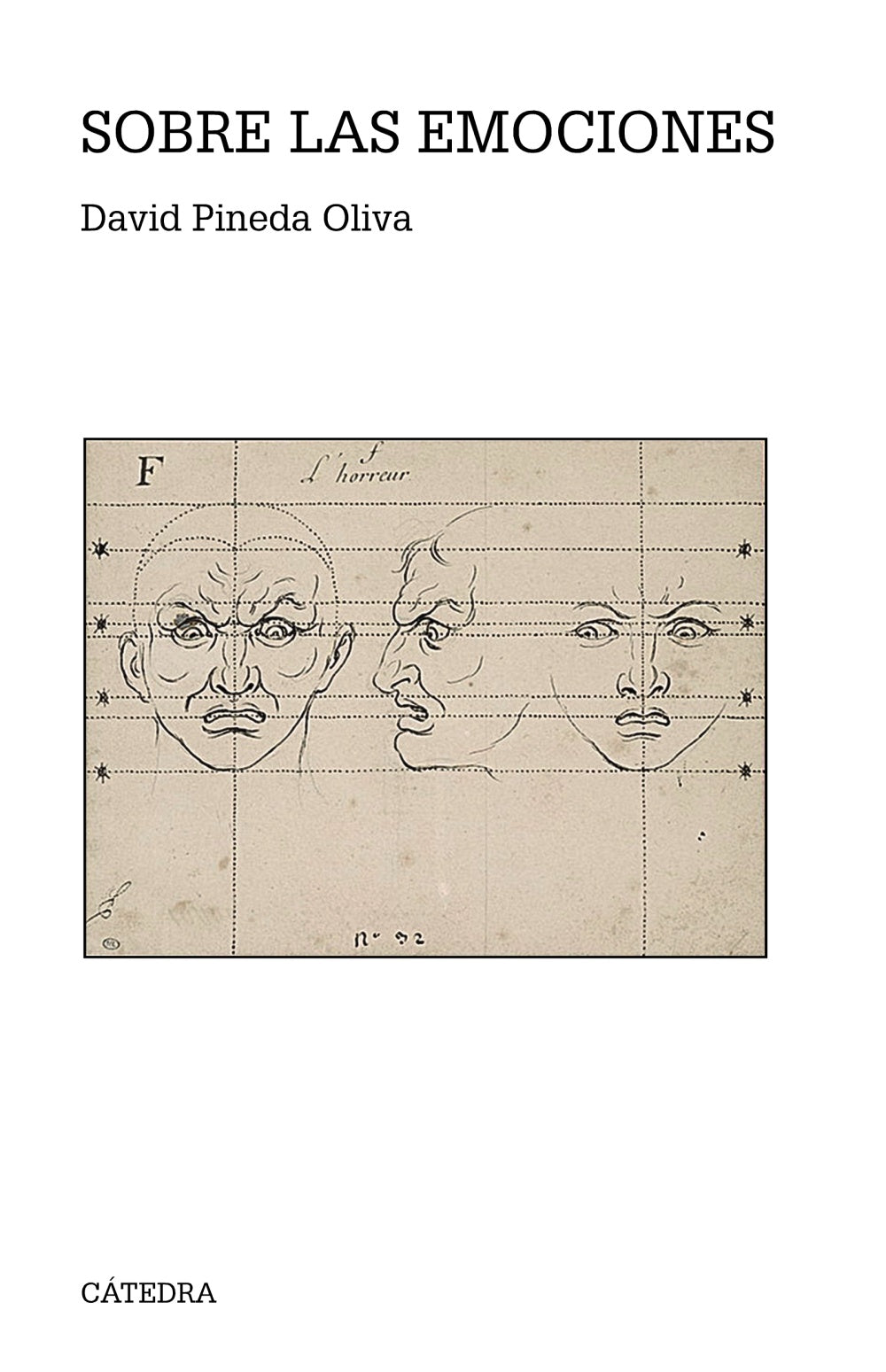 Sobre las emociones, de Pineda Oliva, David | portada del libro