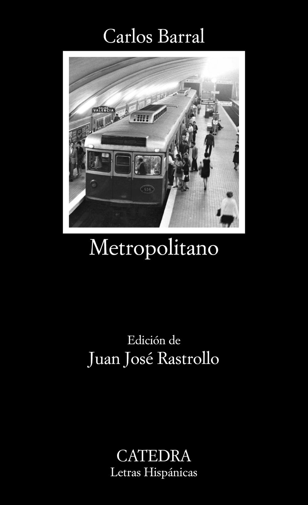 Metropolitano, de Barral, Carlos | portada del libro