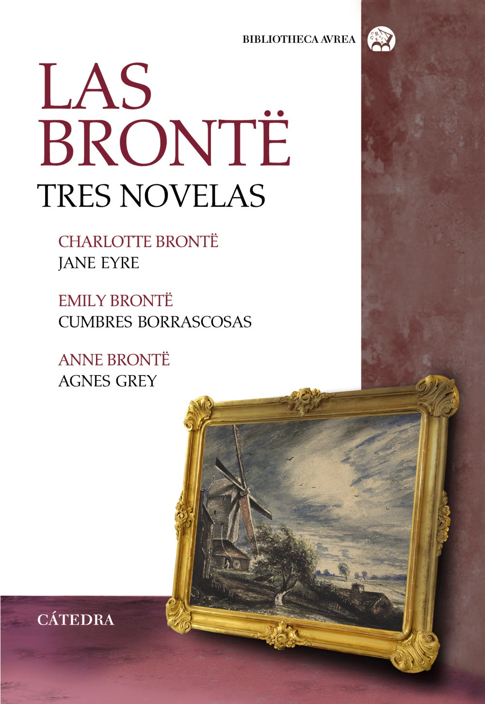 Las Brontë. Tres novelas, de Emily Bronte | portada del libro