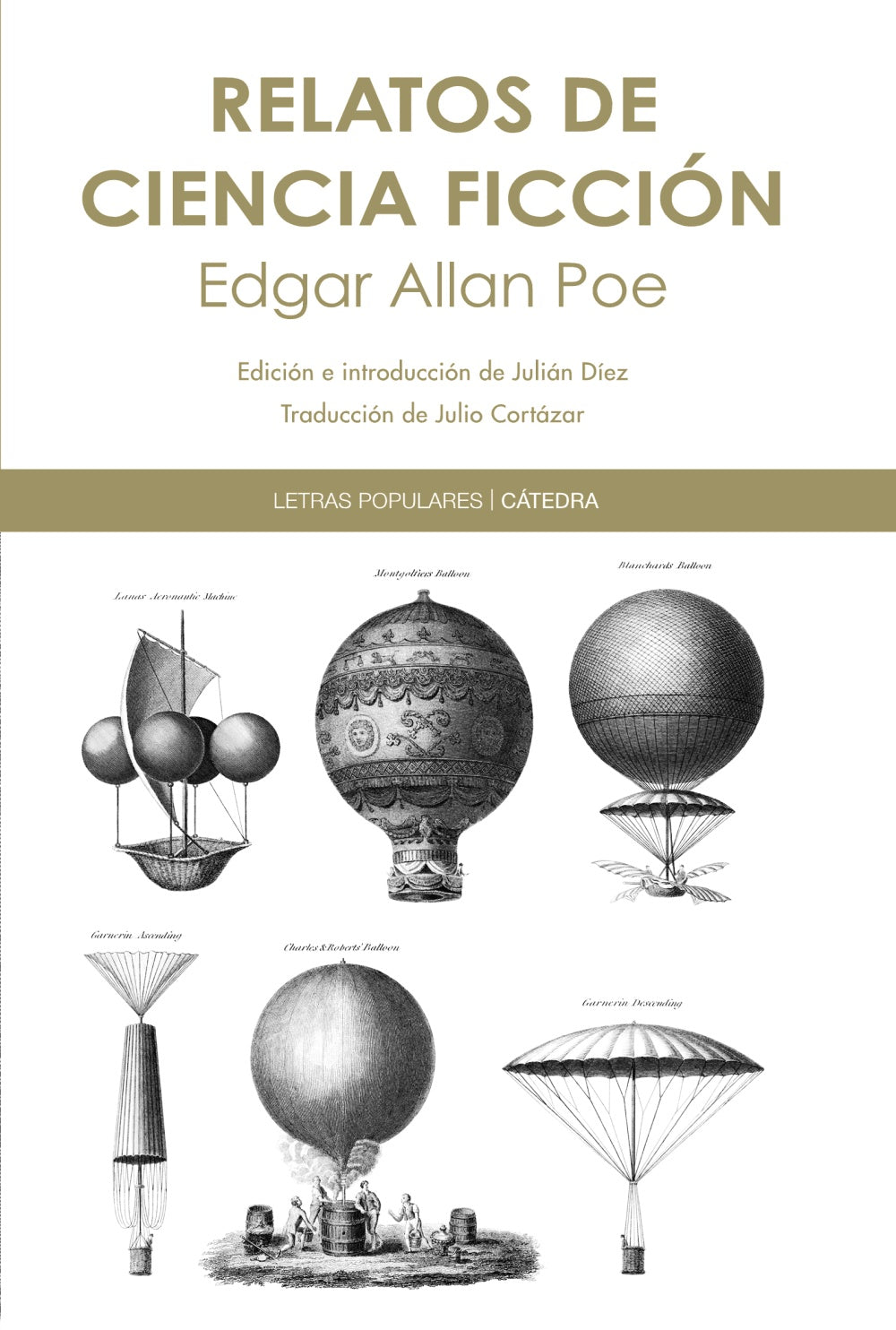 Relatos de ciencia ficción, de Poe, Edgar Allan | portada del libro