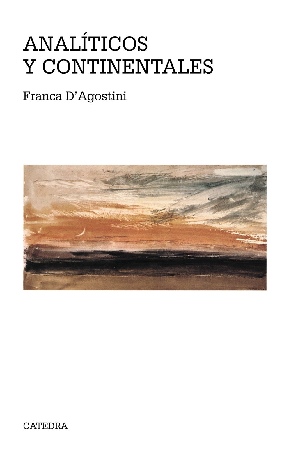 Analíticos y continentales, de D'Agostini, Franca | portada del libro