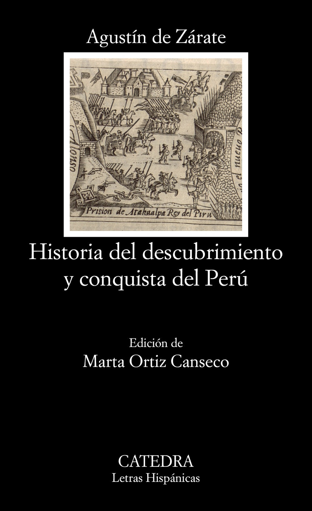 Historia del descubrimiento y conquista del Perú, de Zárate, Agustín de | portada del libro