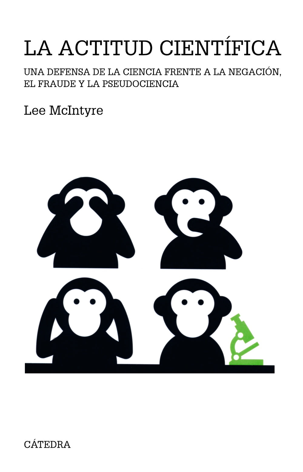 La actitud científica, de McIntyre, Lee | portada del libro