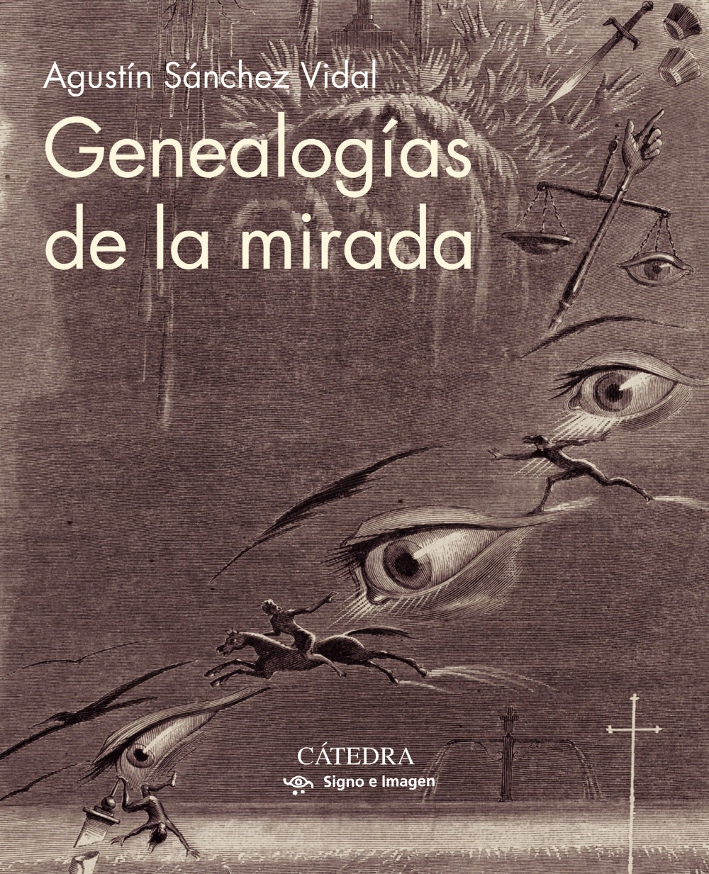 Genealogías de la mirada, de Sánchez Vidal, Agustín | portada del libro