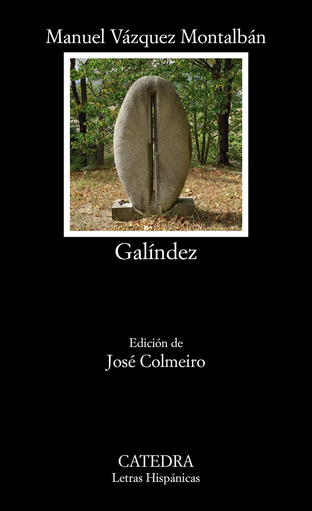 Galíndez, de Vázquez Montalbán, Manuel | portada del libro
