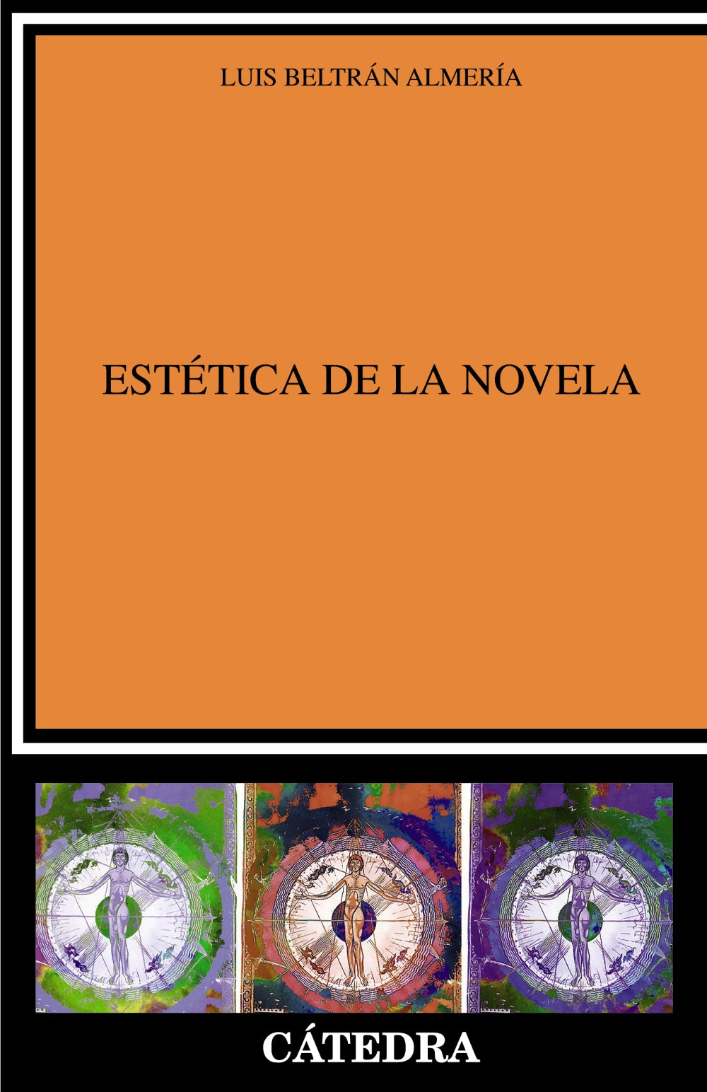 Estética de la novela, de Beltrán Almería, Luis | portada del libro