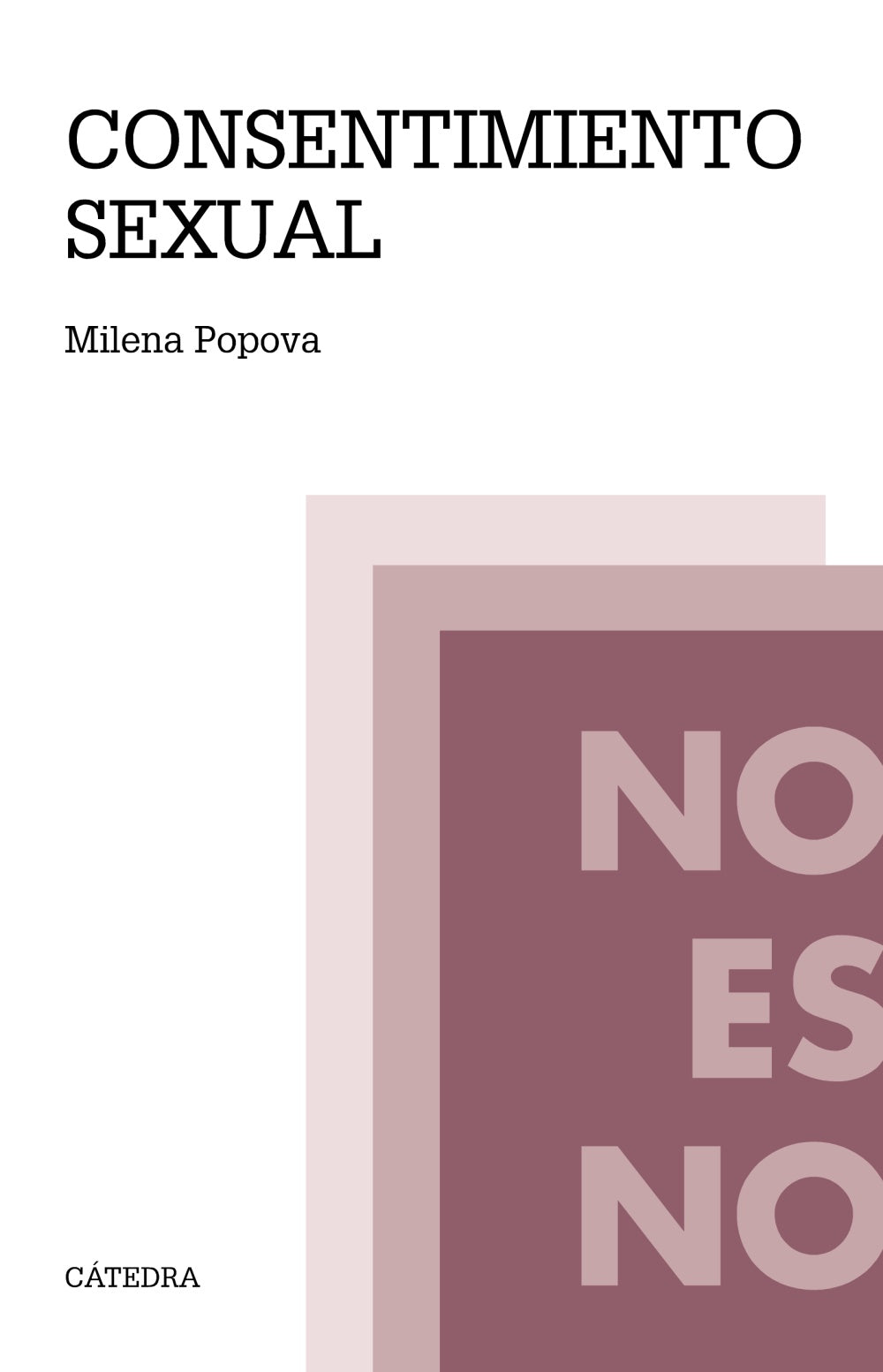 Consentimiento sexual, de Popova, Milena | portada del libro