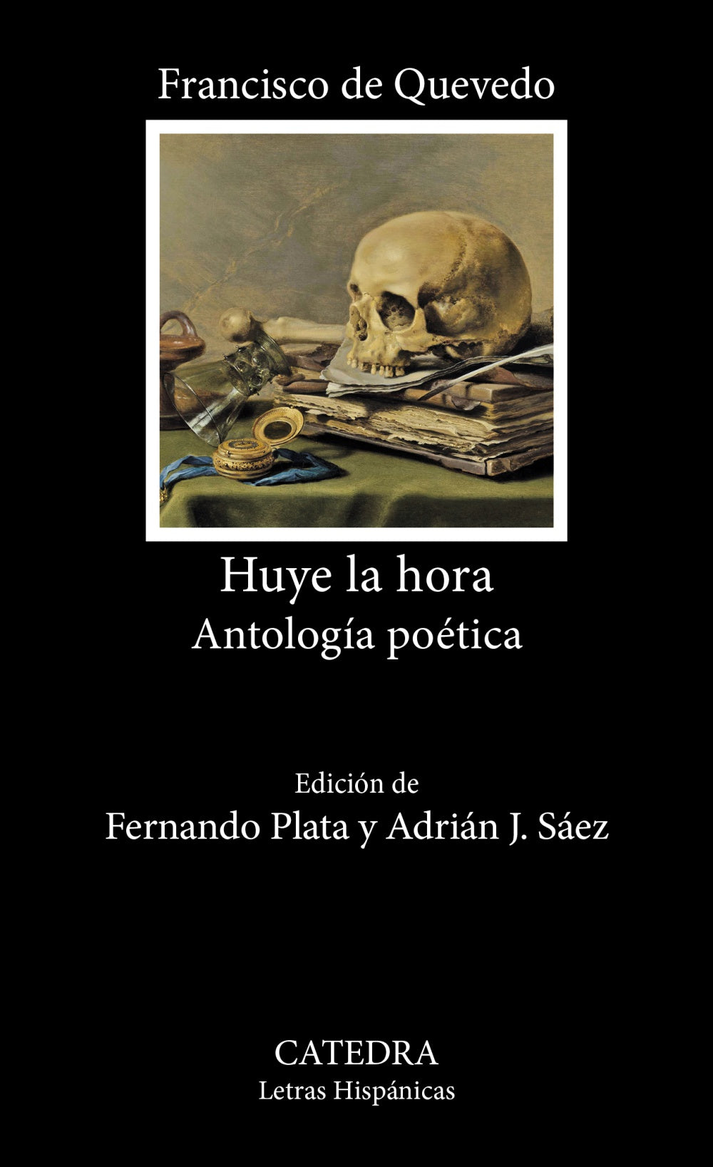Huye la hora, de Quevedo, Francisco de | portada del libro