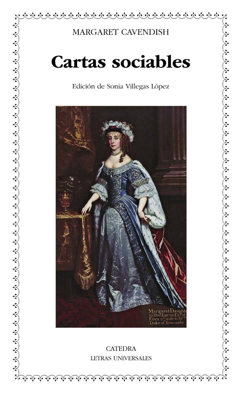 Cartas sociables, de Cavendish, Margaret | portada del libro