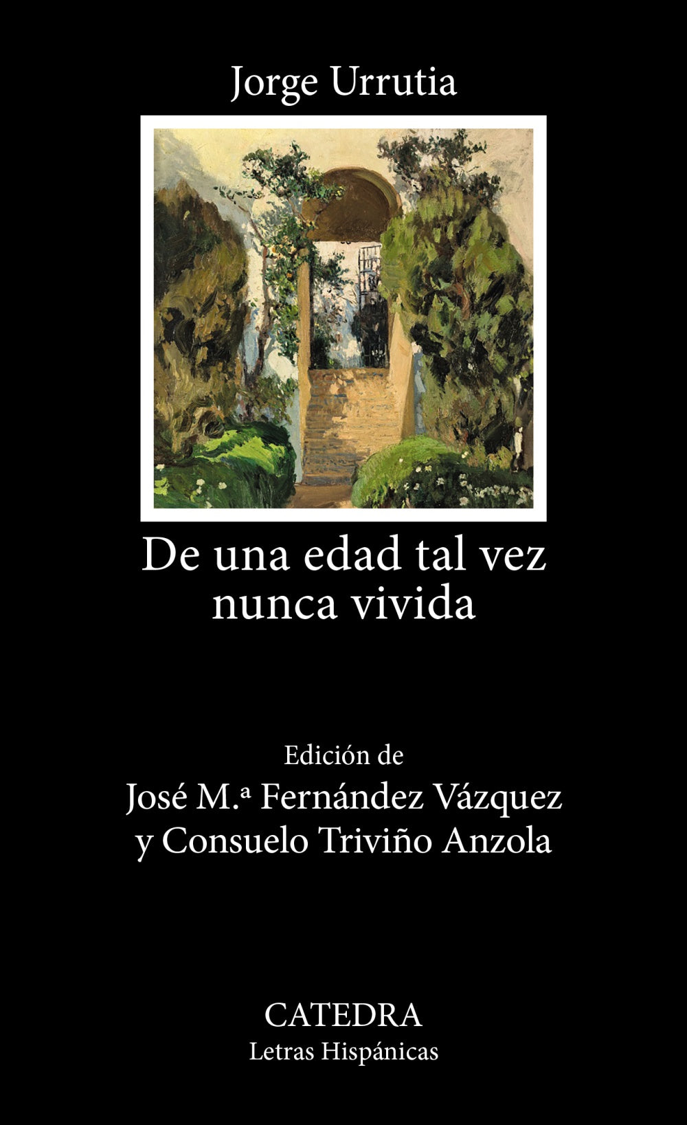 De una edad tal vez nunca vivida, de Urrutia, Jorge | portada del libro