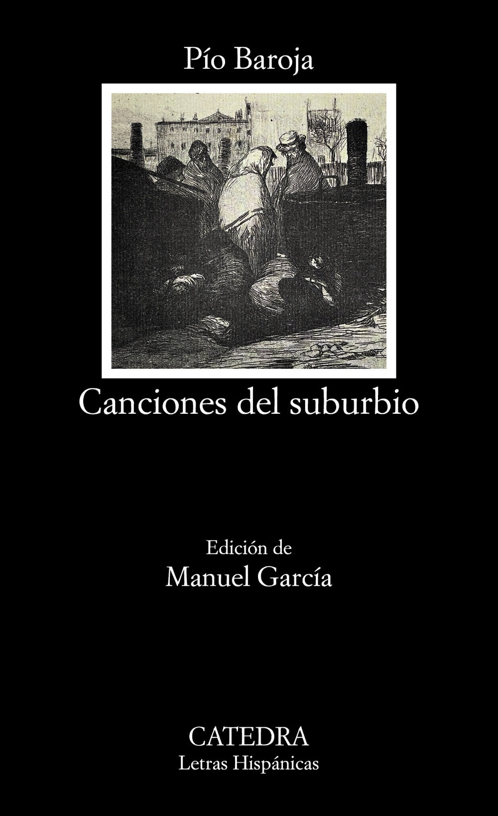 Canciones del suburbio, de Baroja, Pío | portada del libro