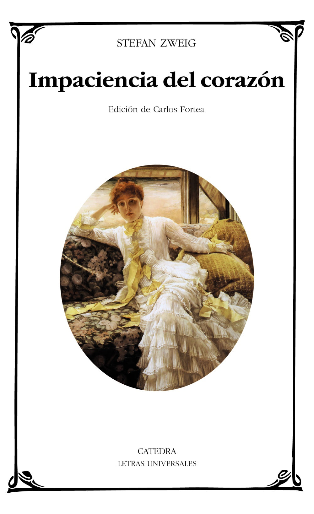 Impaciencia del corazón, de Zweig, Stefan | portada del libro