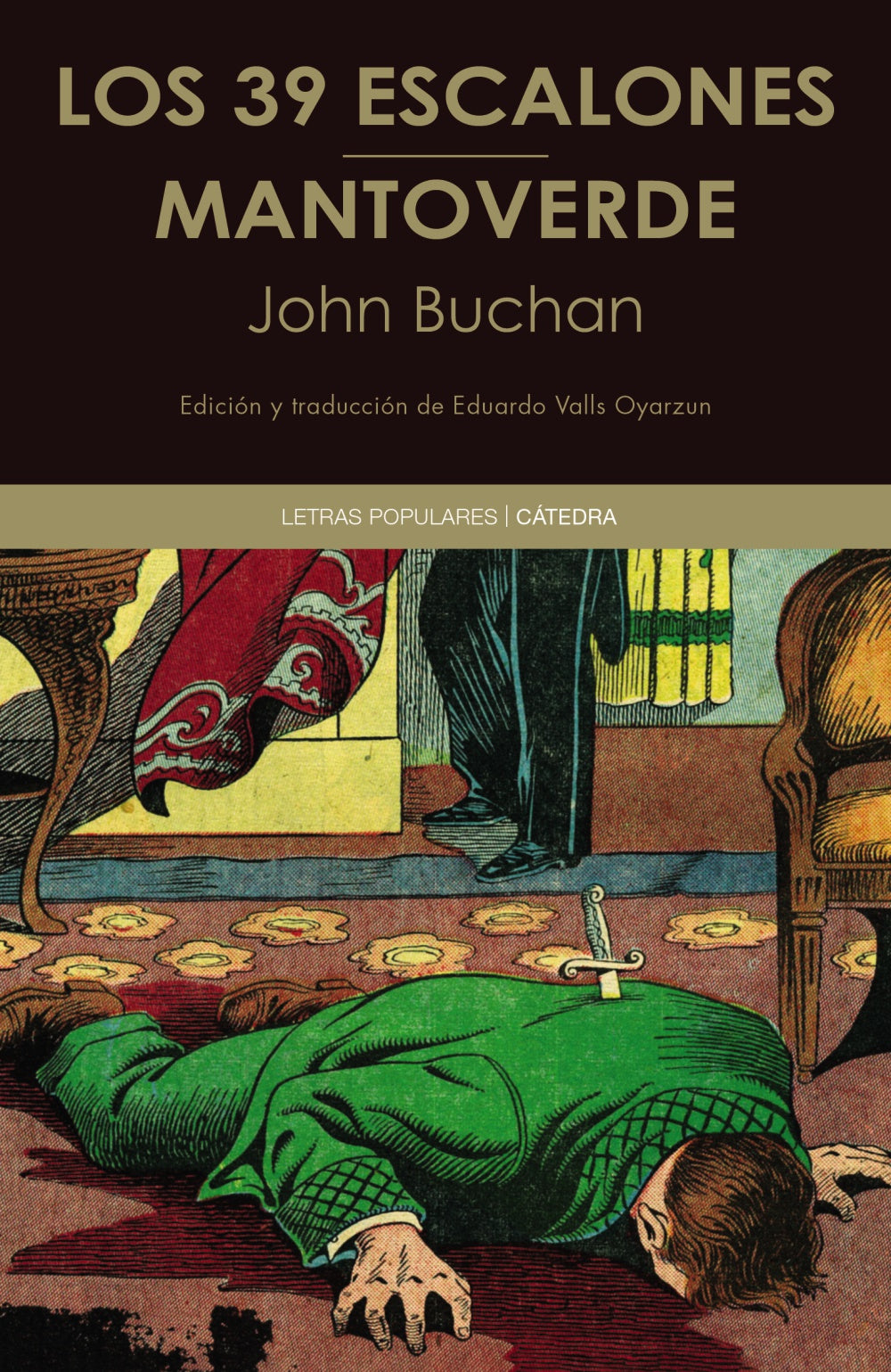 Los 39 escalones; Mantoverde, de Buchan, John | portada del libro