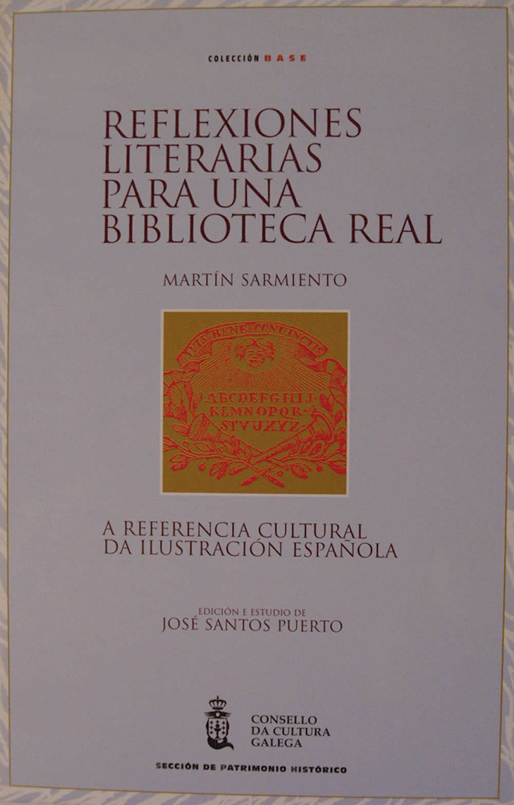 Reflexiones literarias para una biblioteca real, de SARMIENTO | portada del libro