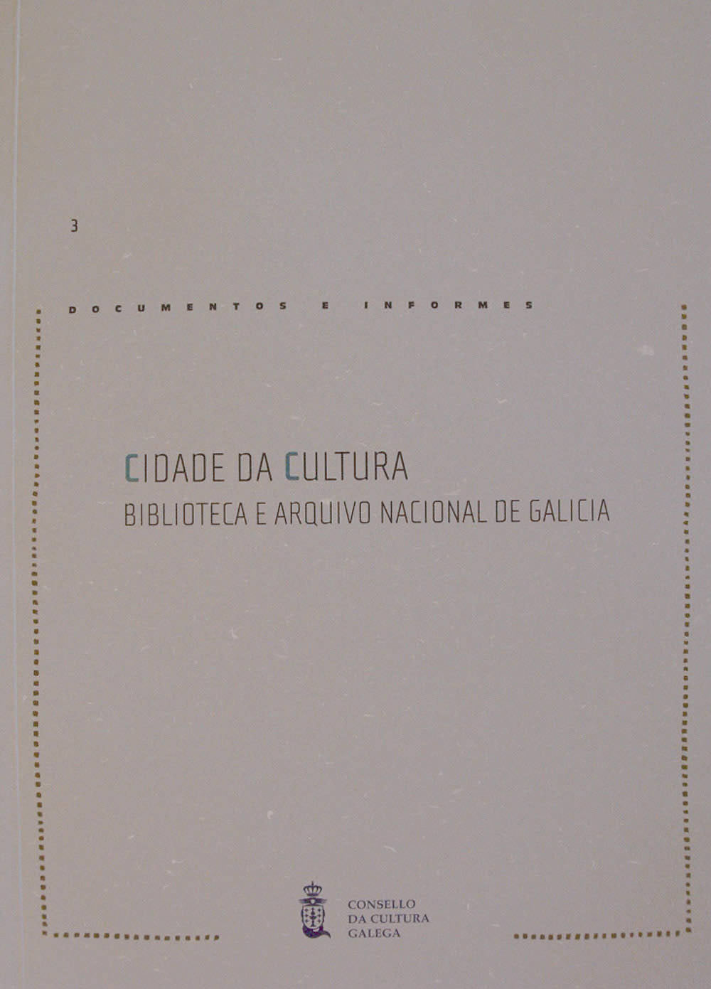 Cidade da Cultura | portada del libro