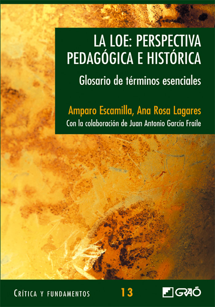 La LOE: perspectiva pedagógica e histórica, de Escamilla González | portada del libro