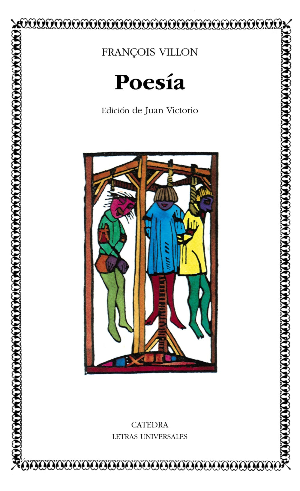 Poesía, de Villon, François | portada del libro